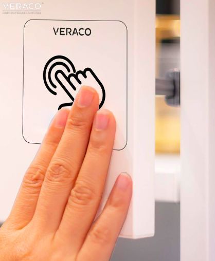 غطاء فيراكو (Veraco) المضاد للميكروبات لأزرار الدفع
