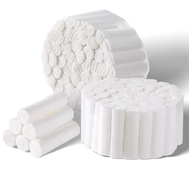 لفائف قطن طبي للأسنان (Dental Cotton Rolls) - امتصاص فائق._thumbnail_0